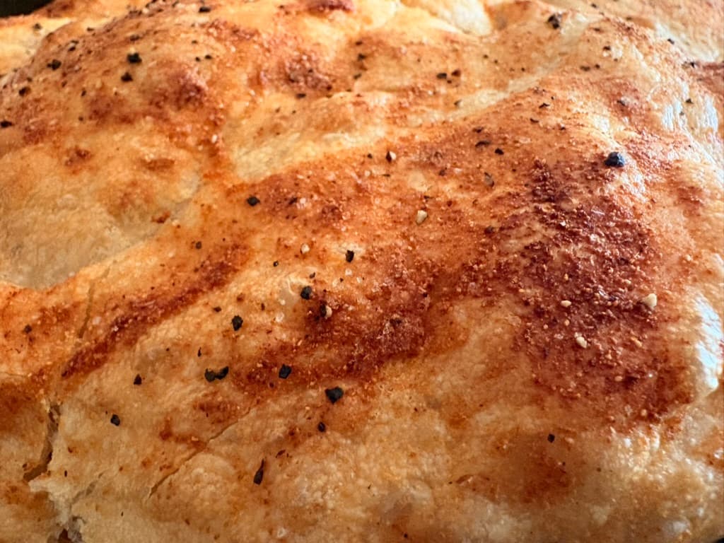 Second loaf finished baking